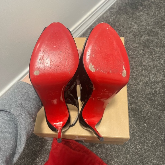 Christian Louboutin Private Number 120 Patent Shoes 36.5 - Picture 7 of 7